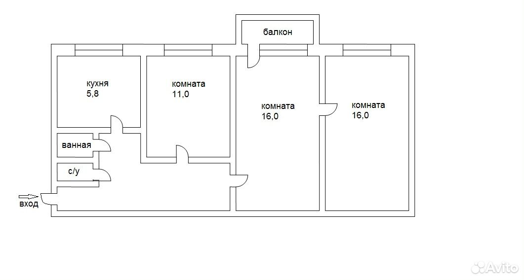 Дизайн квартиры трёхкомнатной хрущевки Дизайн квартиры трёхкомнатной хрущевки
