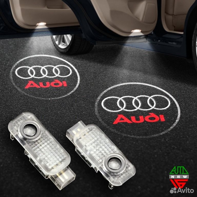 Штатная подсветка дверей Ауди тт - Audi TT (2006-2