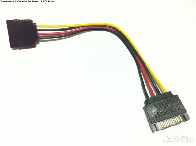 Удлинитель sata кабеля Удлинитель sata кабеля