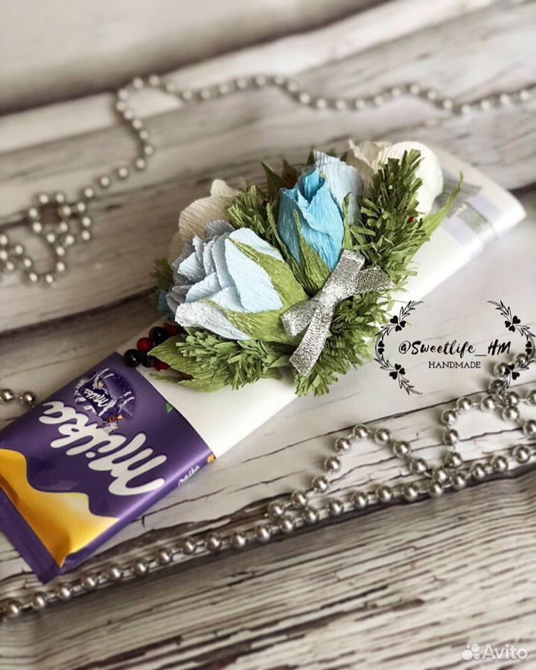 Подарочная упаковка для шоколадки купить на Зозу.ру - фотография № 3