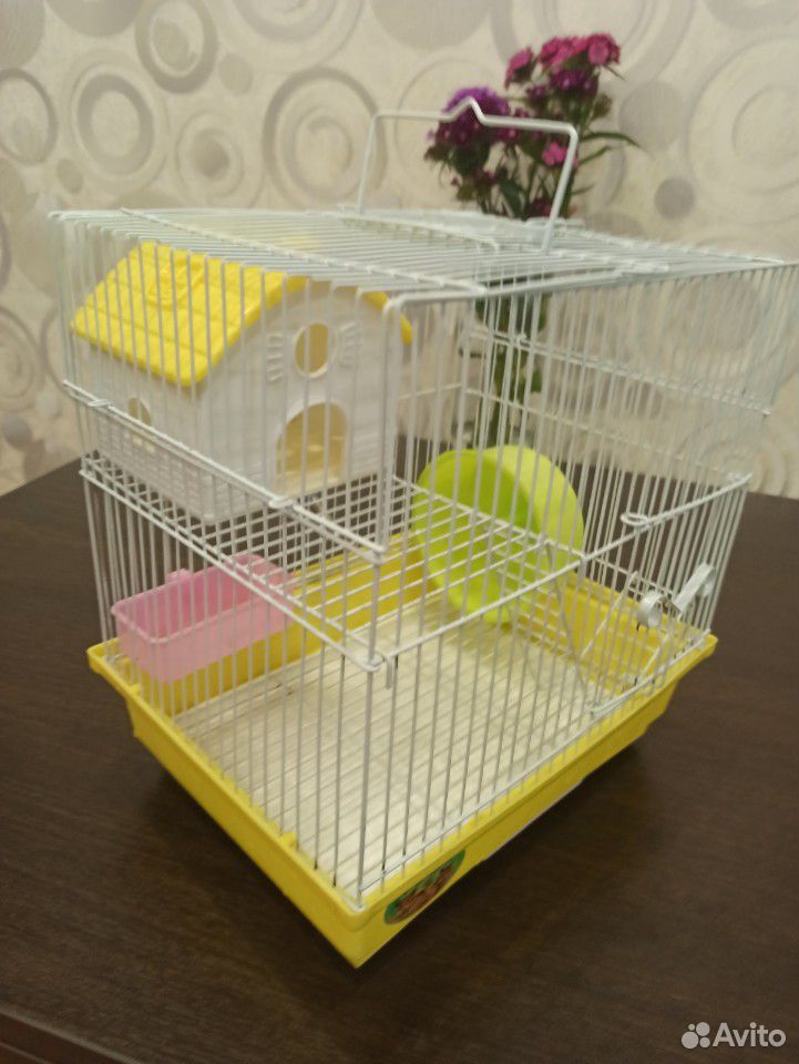 Клетка для маленьких грызунов (хомяков) купить на Зозу.ру - фотография № 2