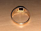 Золотое кольцо с гранатом объявление продам