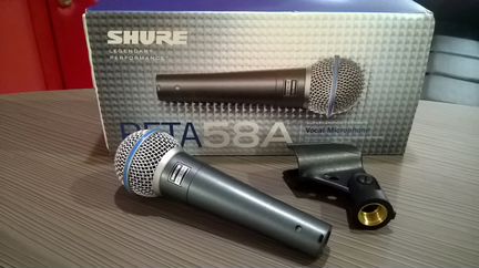 Микрофон shure beta 58 A оригинал (торг)