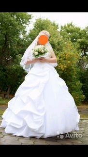 Продам эксклюзивное свадебное платье 48-52р
