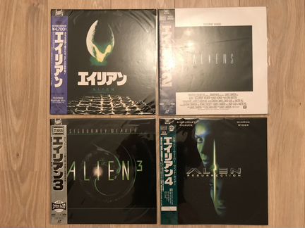 5 LD aliens Japan ntsc OBI NM/NM