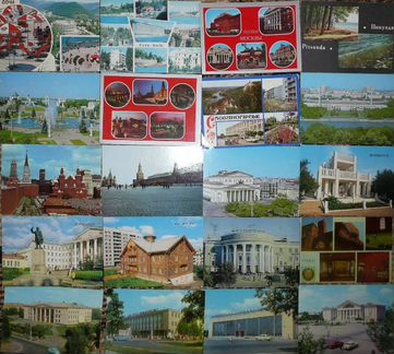 Конверты и почтовые карточки открытки СССР