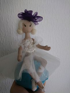 Кукла текстильная балерина