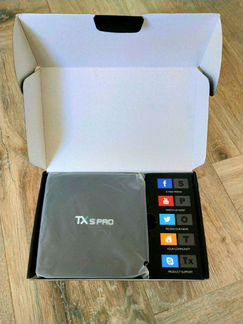 Тв приставка Tanix TX5 Pro, новая