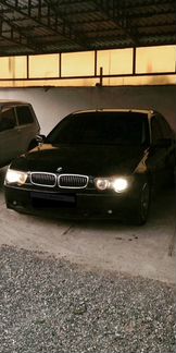BMW 7 серия 4.4 AT, 2002, седан, битый