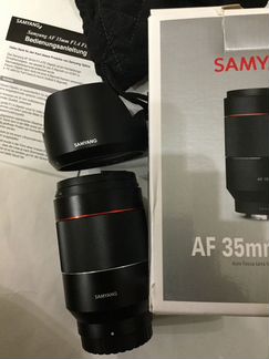 Sony FE : Samyang AF 35/1.4 Доставка