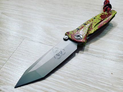 Нож Microtech Zombie Delta T/E Bead Blast Standard