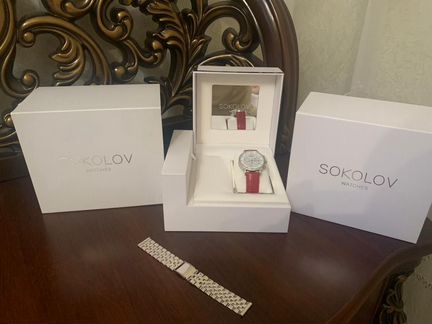 Часы серебряные Sokolov