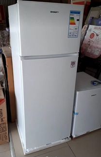 Новый холодильник kraft высота 143 см, со склада