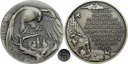 США Памятная медаль, Белоголовый орлан