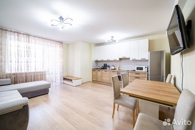 

1-к. квартира, 68 м², 3 кровати