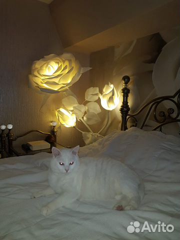 Светильник цветы