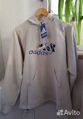 Худи с капюшоном Adidas equipment, р-р L, XXL