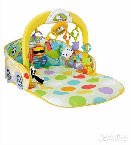 Развивающий коврик / дуга fisher price / домик-сор