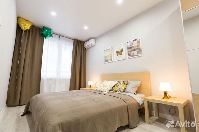 

2-к. квартира, 60 м², 2 кровати