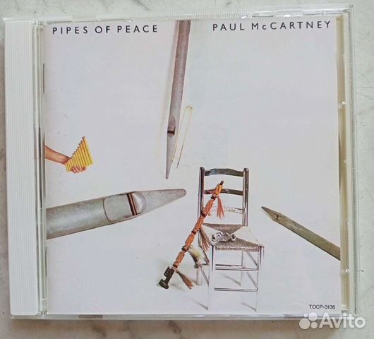 Paul McCartney. Pipes of Peace. CD. Япония