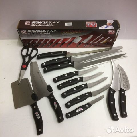 Набор кухонных ножей Miracle Blade World Class