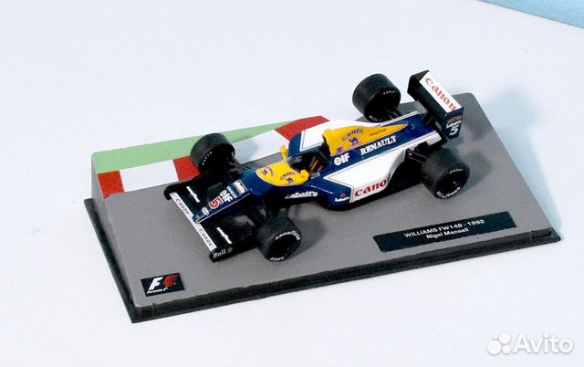 Williams FW 14B #5 F1 чемпион 1992 г. Н. Мэнселл