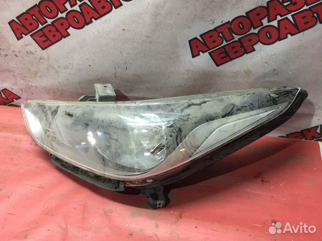 Фара передняя левая хёндай солярис