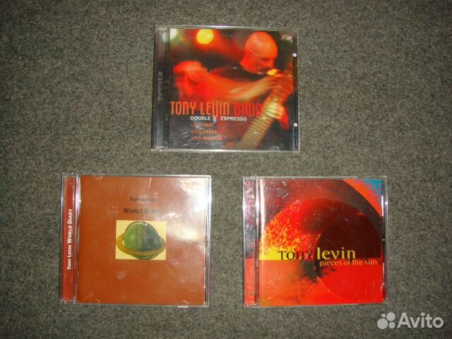 Коллекция Tony Levin(ex King Crimson) 3CD USA