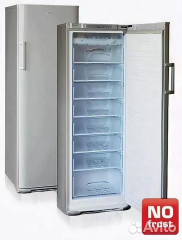 Морозильная камера бирюса. 180 см. Nofrost