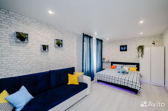 

1-к. квартира, 35 м², 2 кровати