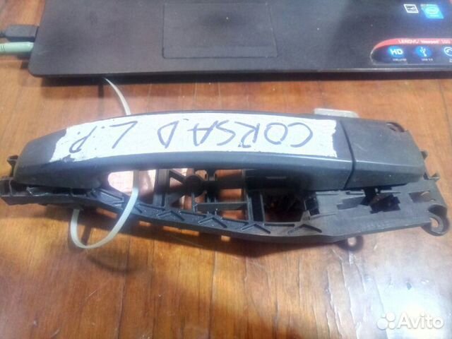 Ручка двери внешняя передняя левая Opel Corsa D