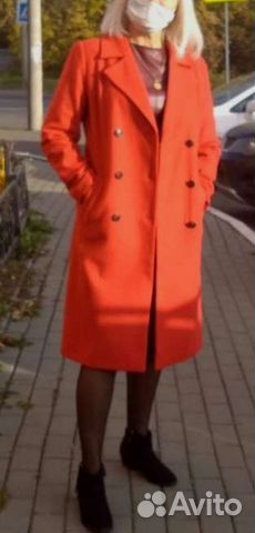 Пальто демисезонное