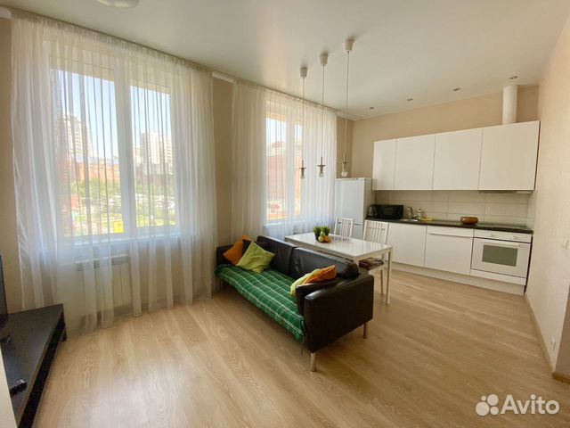 

Квартира-студия, 48 м², 2 кровати