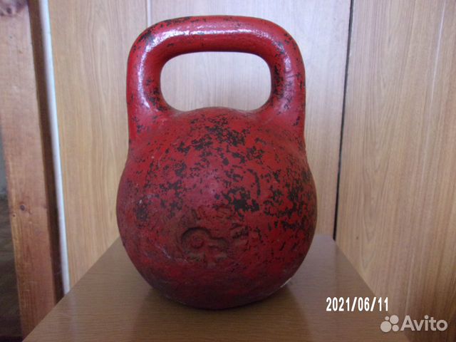 Гиря чугунная