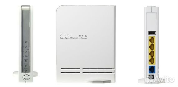 Wi-Fi Маршрутизатор asus RT-N13U + диск
