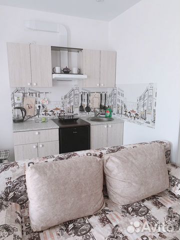 

Квартира-студия, 37 м², 1 кровать