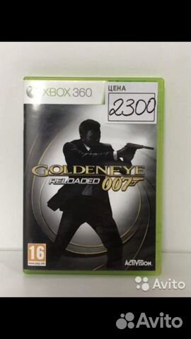 Диск Golden eye reloaded 007 для приставки Xbox 36