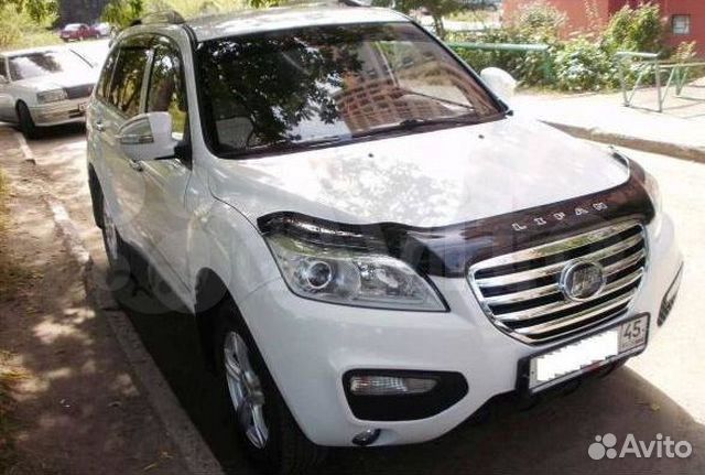 Ветровики, Дефлектор капота Lifan X60 с 2013 г.в