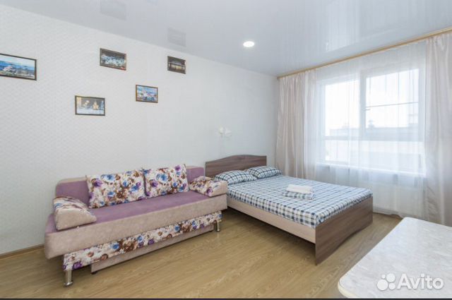 

Квартира-студия, 28 м², 2 кровати