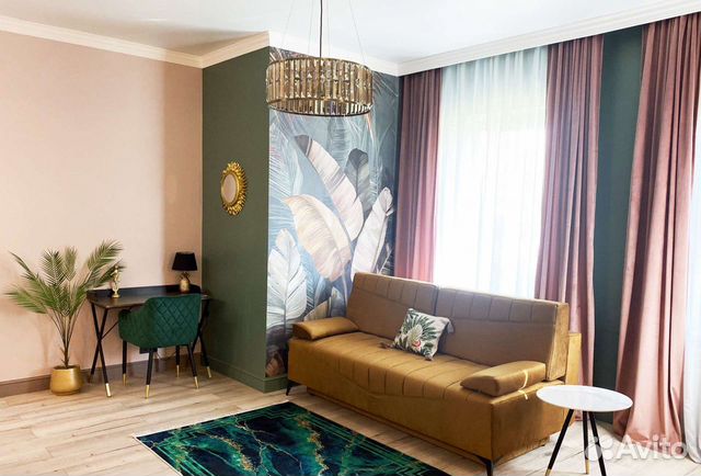 

Квартира-студия, 38 м², 2 кровати