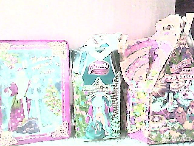 Новогодние упаковки Пластик Кардон Жесть