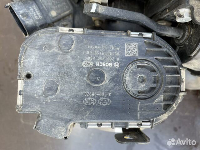 Дросельная заслонка 351002b220 Rio 4 Solaris 2