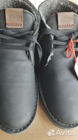 Ботинки Сапоги Обувь кожаные wrangler