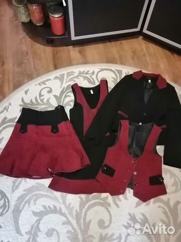 Школьный костюм 4 в 1 на рост 116-120