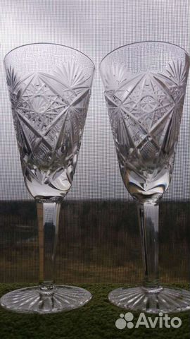 Хрустальные фужеры
