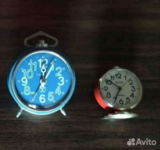 Механические настольные будильники. СССР