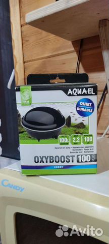 Компрессор aquael oxyboost на 100 литров и фильтр