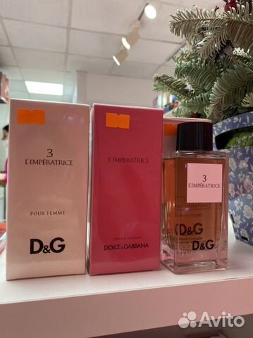 Туалетная вода Dolce&Gabbana 3 Limperatrice EDT te