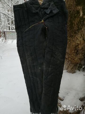 Штаны теплые ватные