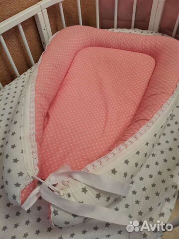 Кокон гнездышко бортики в кроватку